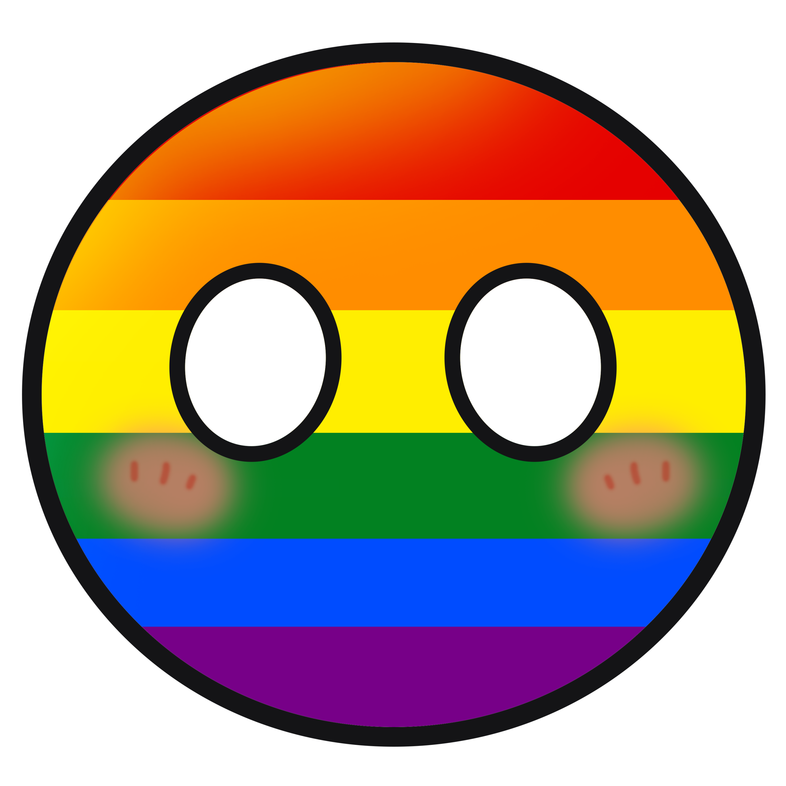 LGBT rainbow pride logo