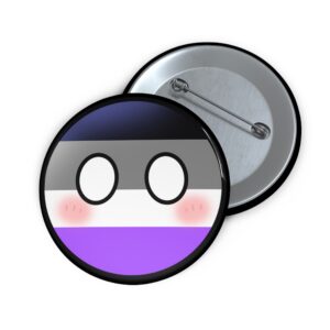 Asexual Flag Pin, LGBT Flag pin - Le Doux Refuge