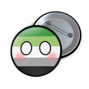 Aromantic Flag Pin, LGBT Flag Pin - Le Doux Refuge