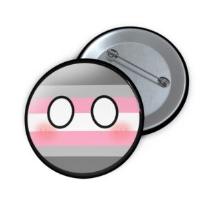 Demigirl Flag pin, LGBT Flag pin - Le Doux Refuge